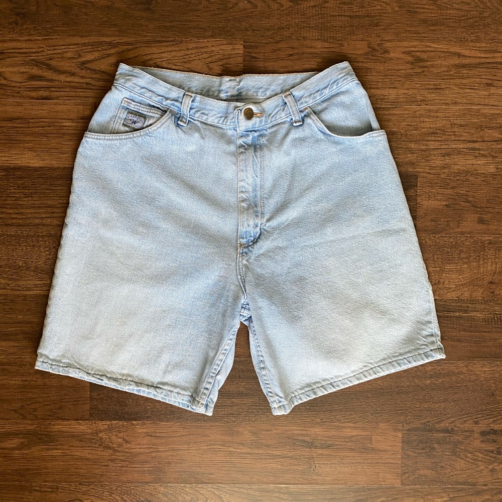 Vintage Wrangler Light Wash denim shorts